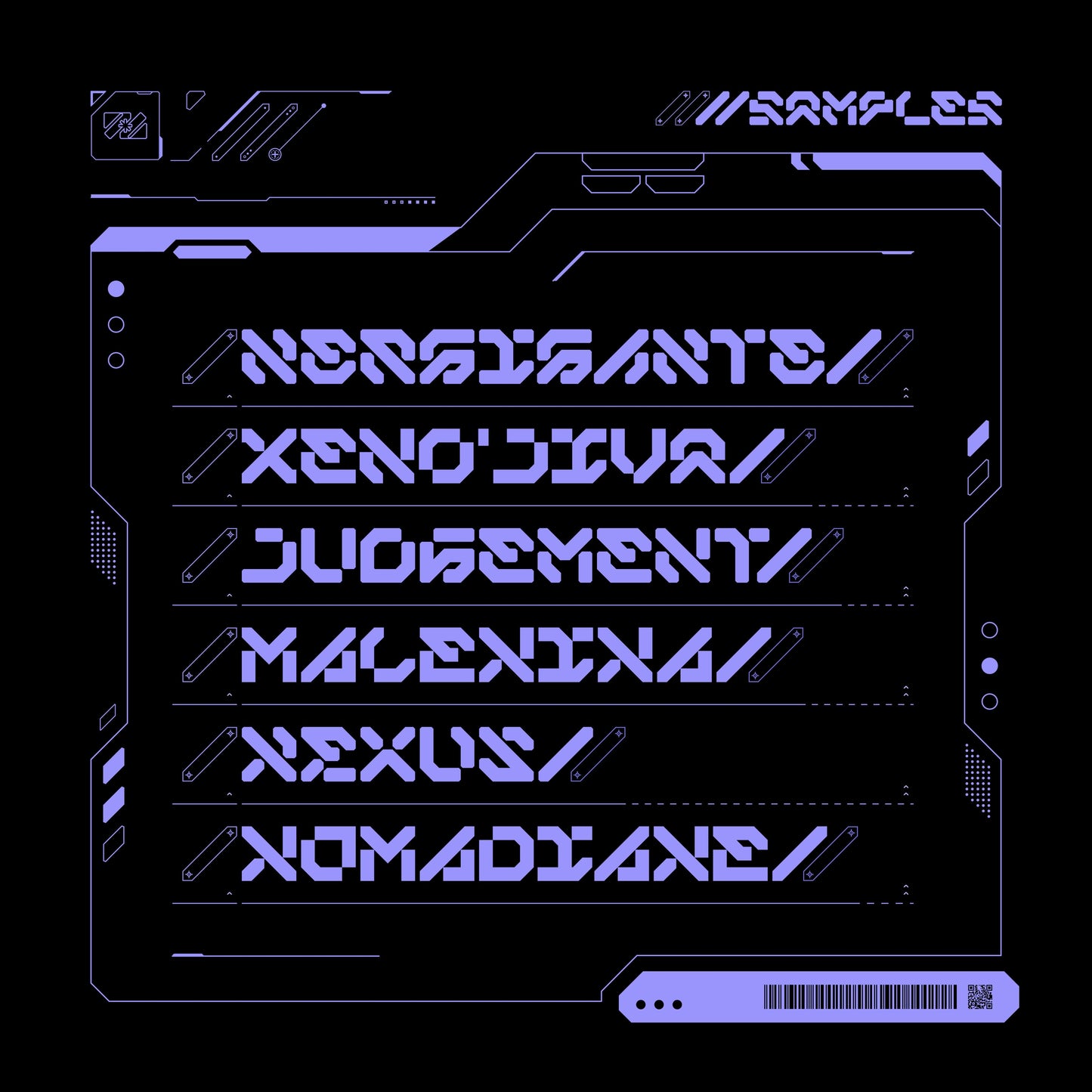 ANERO MECHA Typeface