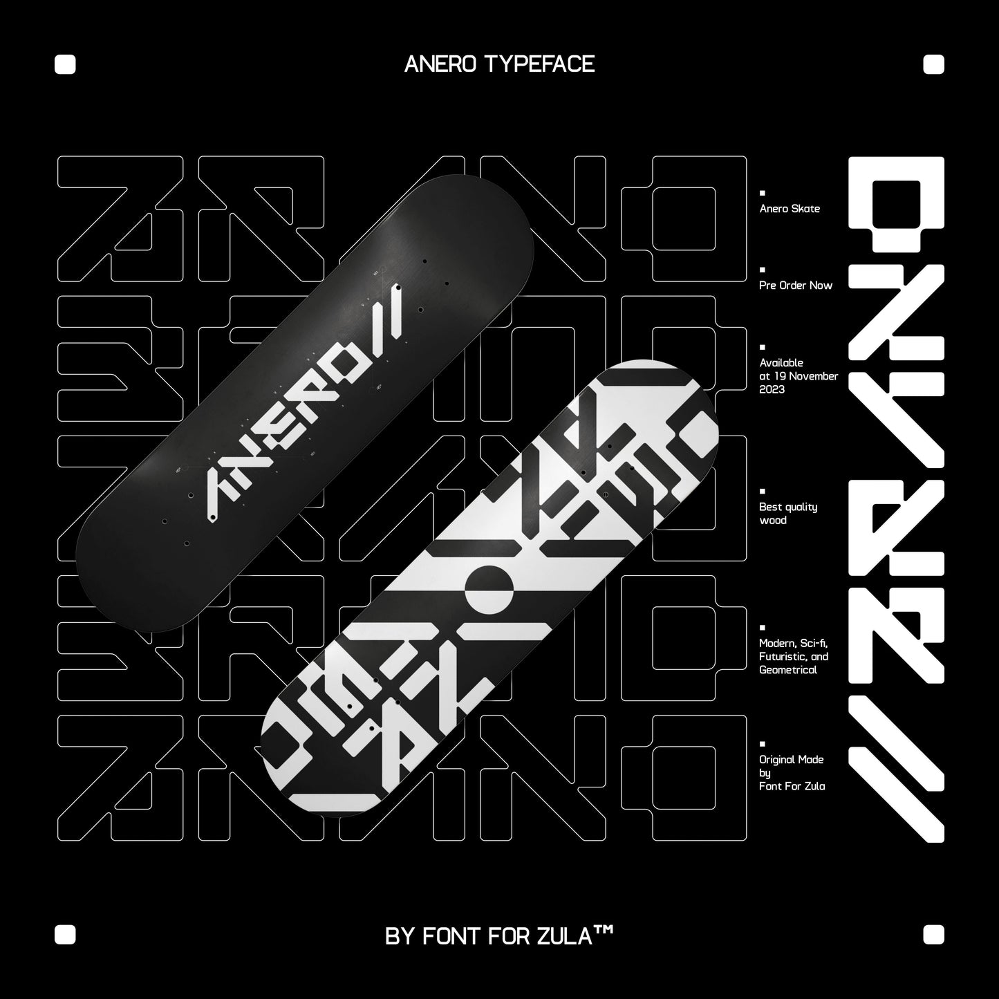 ANERO Typeface