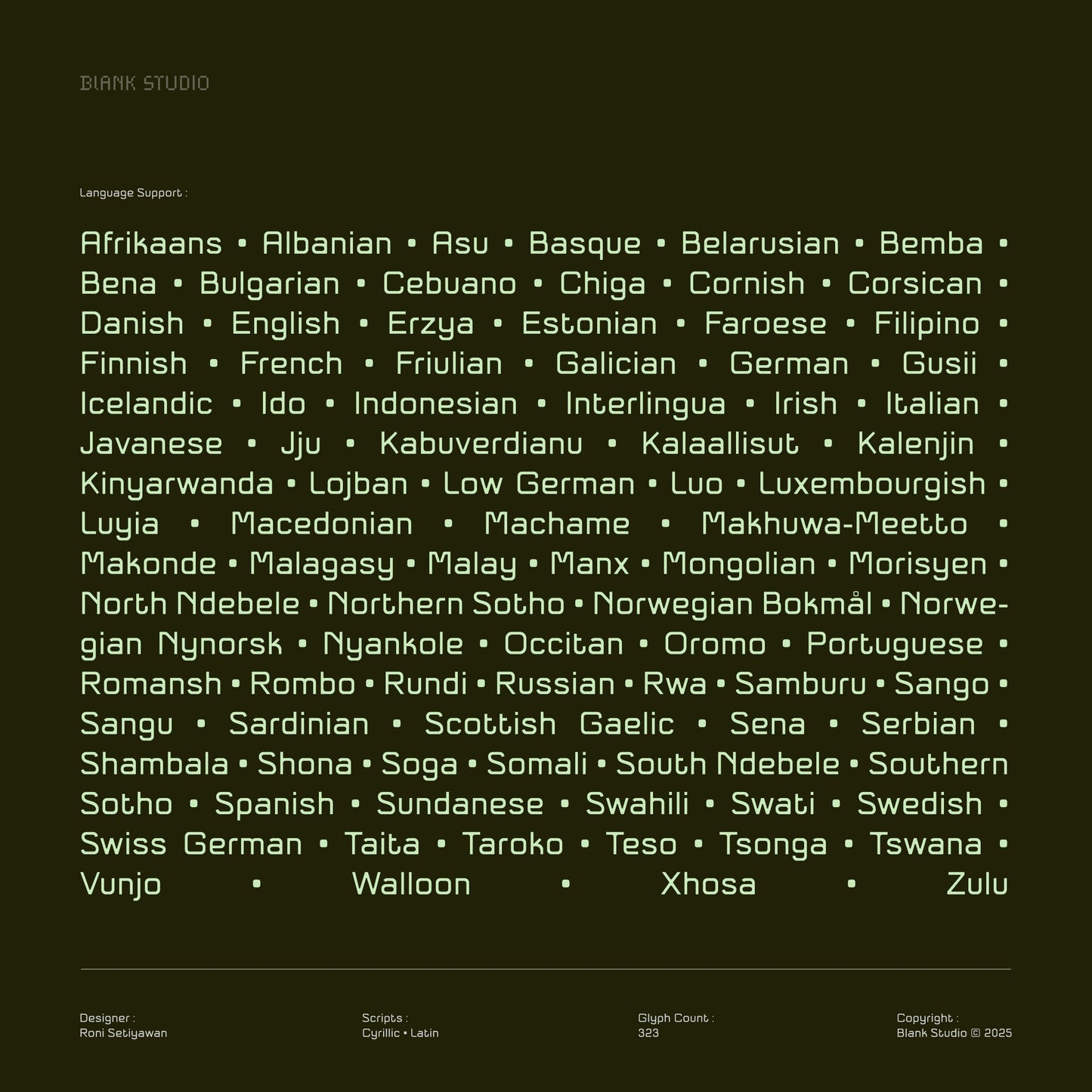 Modex sans