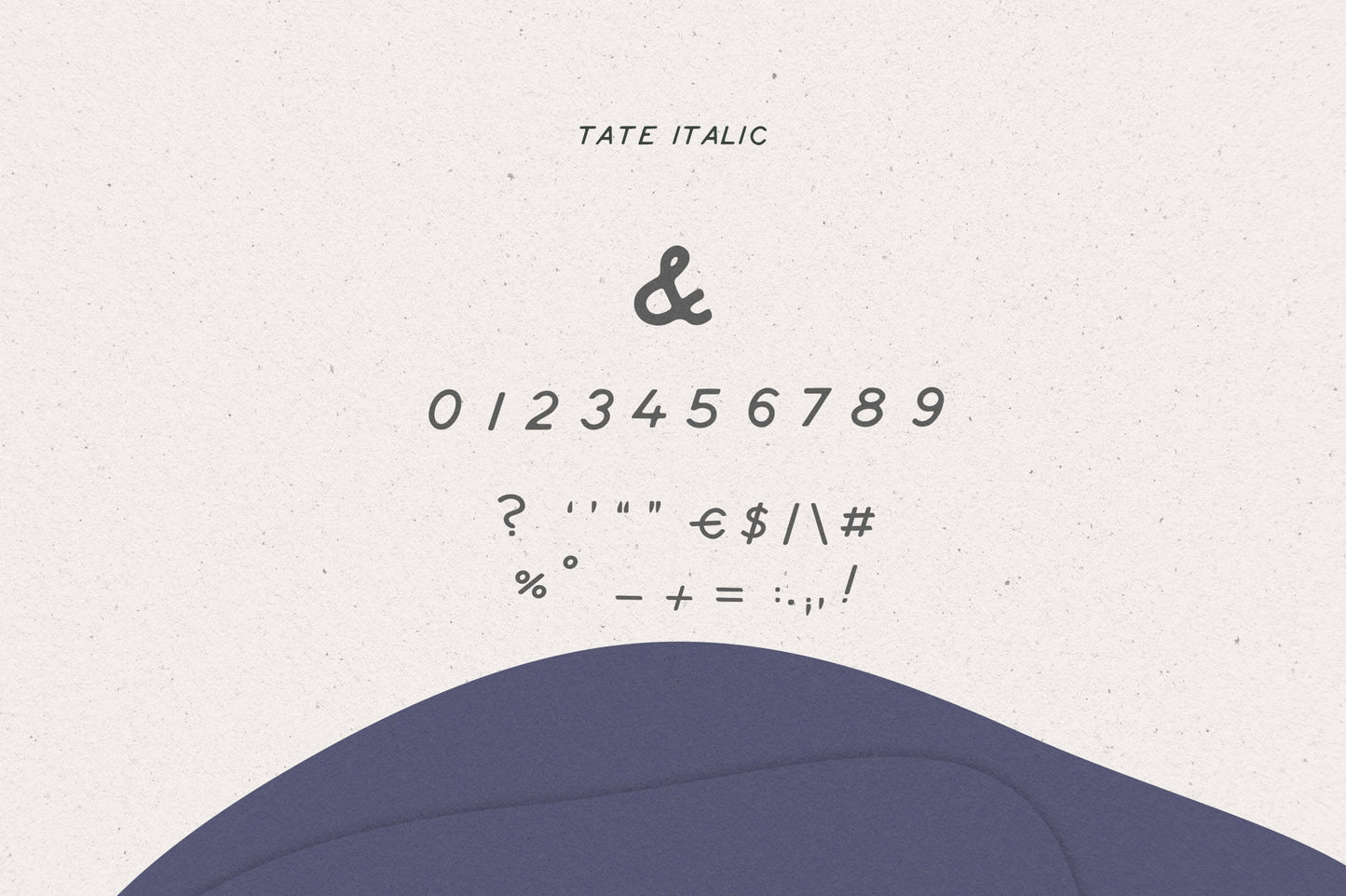 Tate Font
